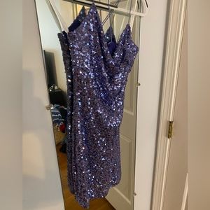Windsor purple sparkle dress size 3/4